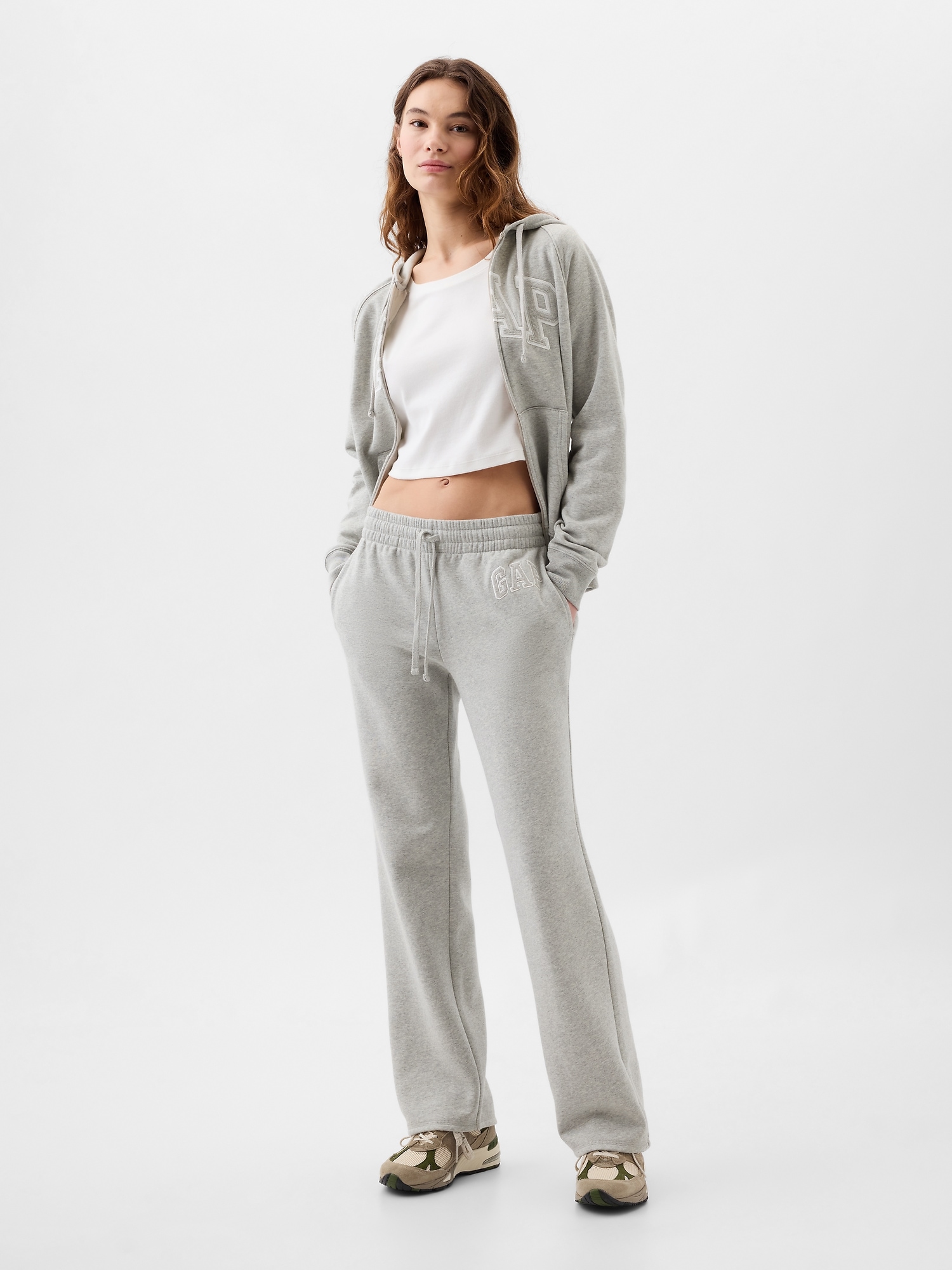 Gap Logo Bootcut Sweatpants