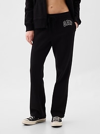Gap Logo Straight Sweatpants Gap Factory