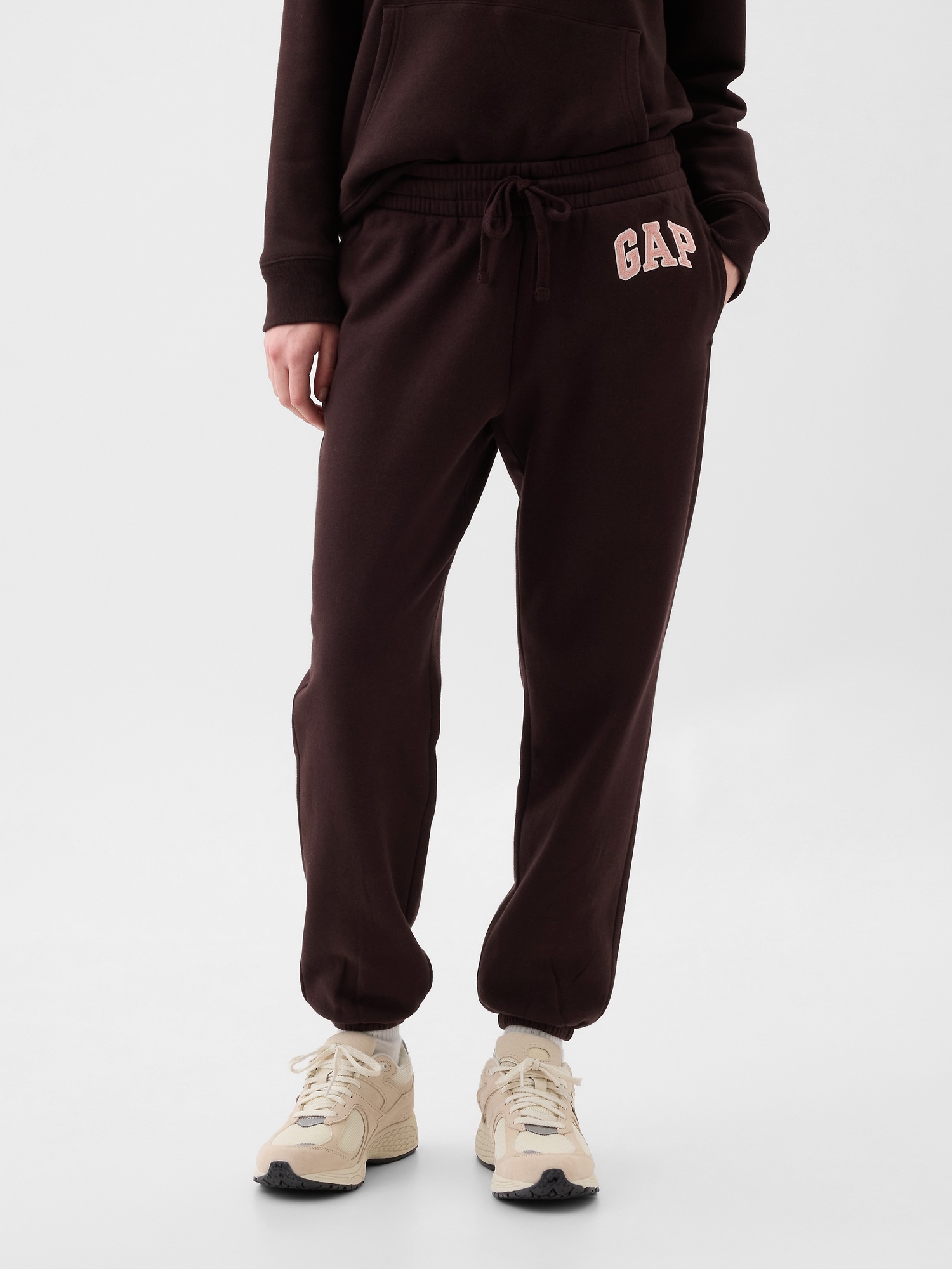 Shop Women PUREREDV3 Gap Logo Fleece Joggers - XS - 239 AED in KSA