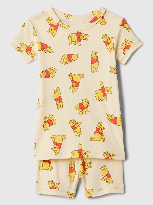 View large product image 1 of 1. babyGap &#124 Disney Winnie the Pooh 100% Organic Cotton PJ Set