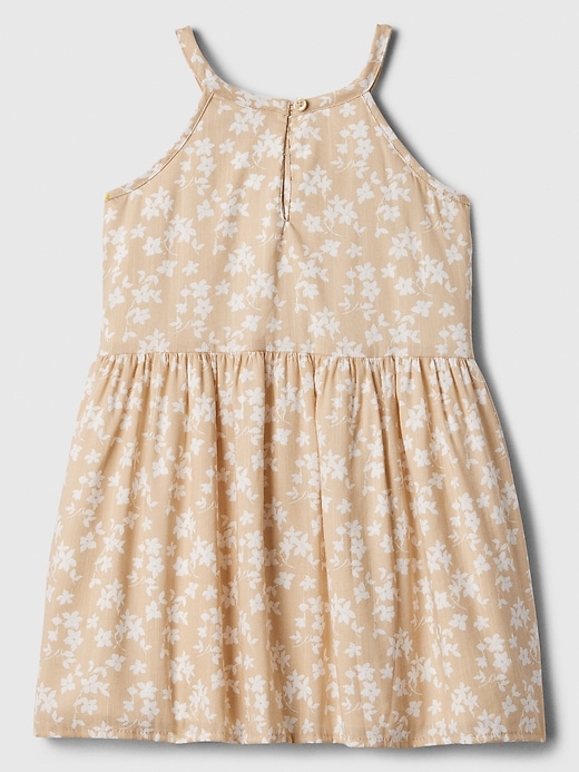 Image number 2 showing, babyGap Print Sleeveless Rosette Dress