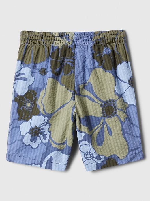 Image number 2 showing, Kids Seersucker Pull-On Shorts
