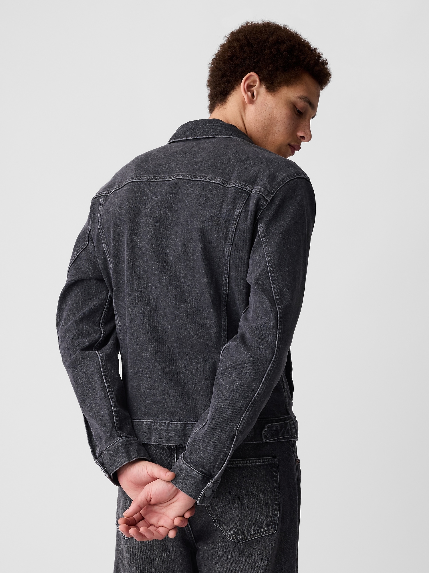 ジャケット・アウター VAULTROOM ICON DENIM JACKET / BLACK VAULTROOM ICON DENIM JACKET / BLACK