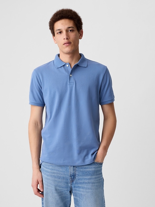 Image number 8 showing, Stretch Pique Polo Shirt