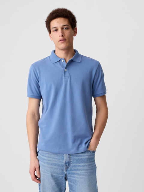 Stretch Pique Polo Shirt