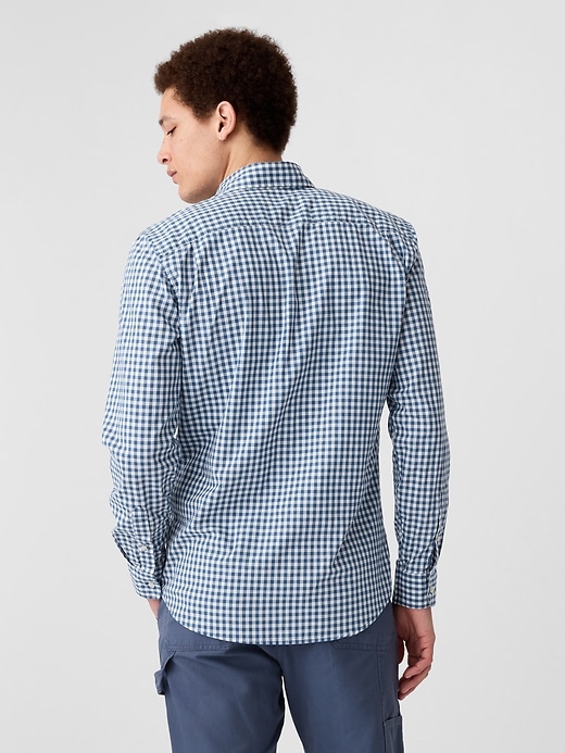 Image number 2 showing, Stretch Poplin Shirt in Slim Fit