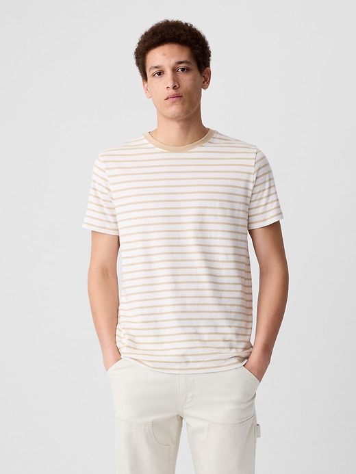 Image number 1 showing, Everyday Soft Stripe T-Shirt