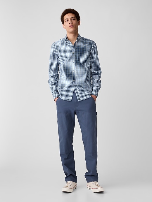 Image number 3 showing, Stretch Poplin Shirt in Slim Fit