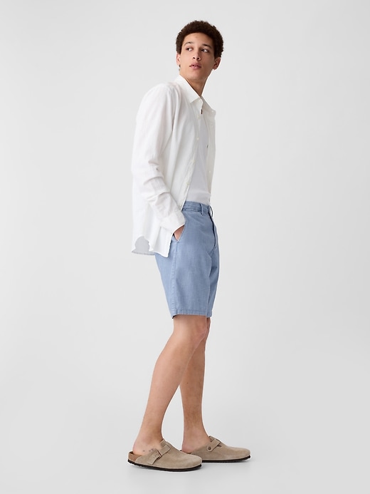 Image number 9 showing, 9" Essential Khaki Shorts