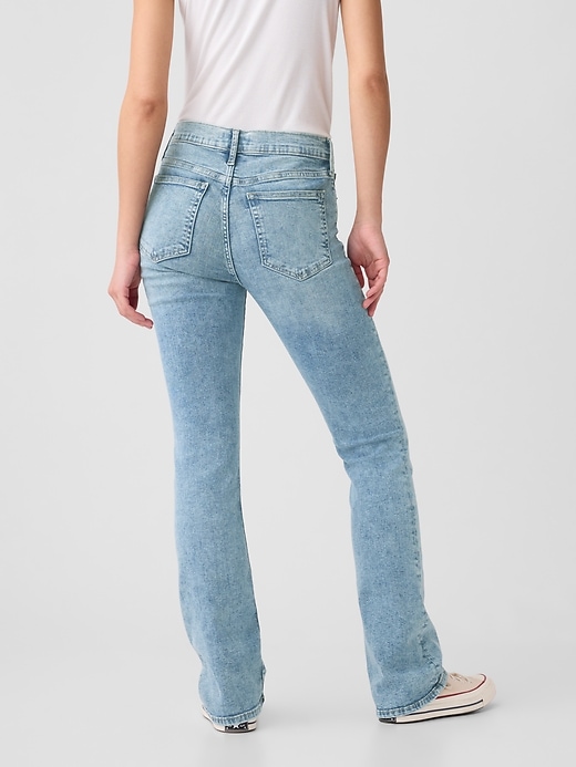 Image number 4 showing, Mid Rise Baby Boot Jeans