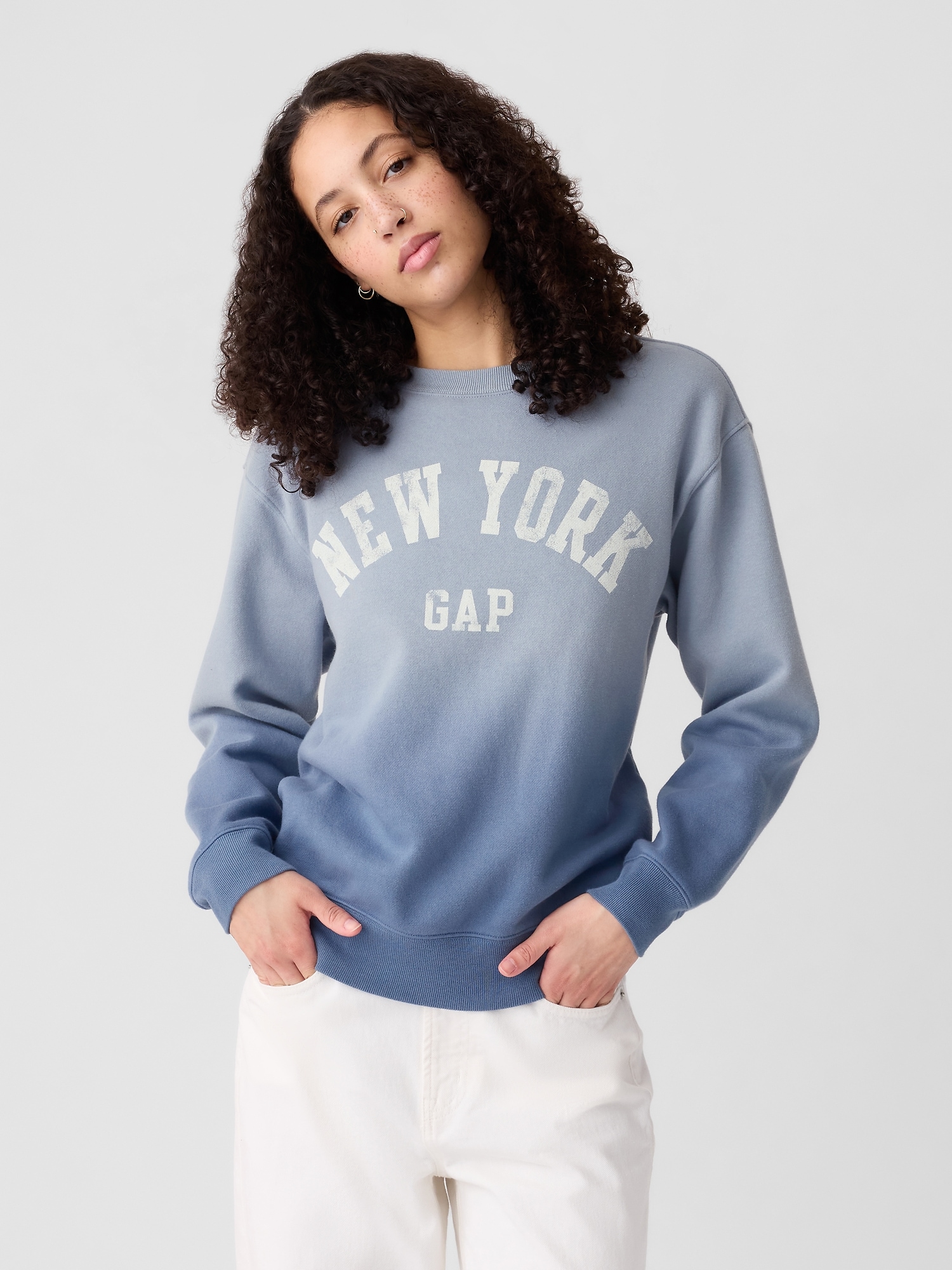 Relaxed Gap Graphic Sweatshirt