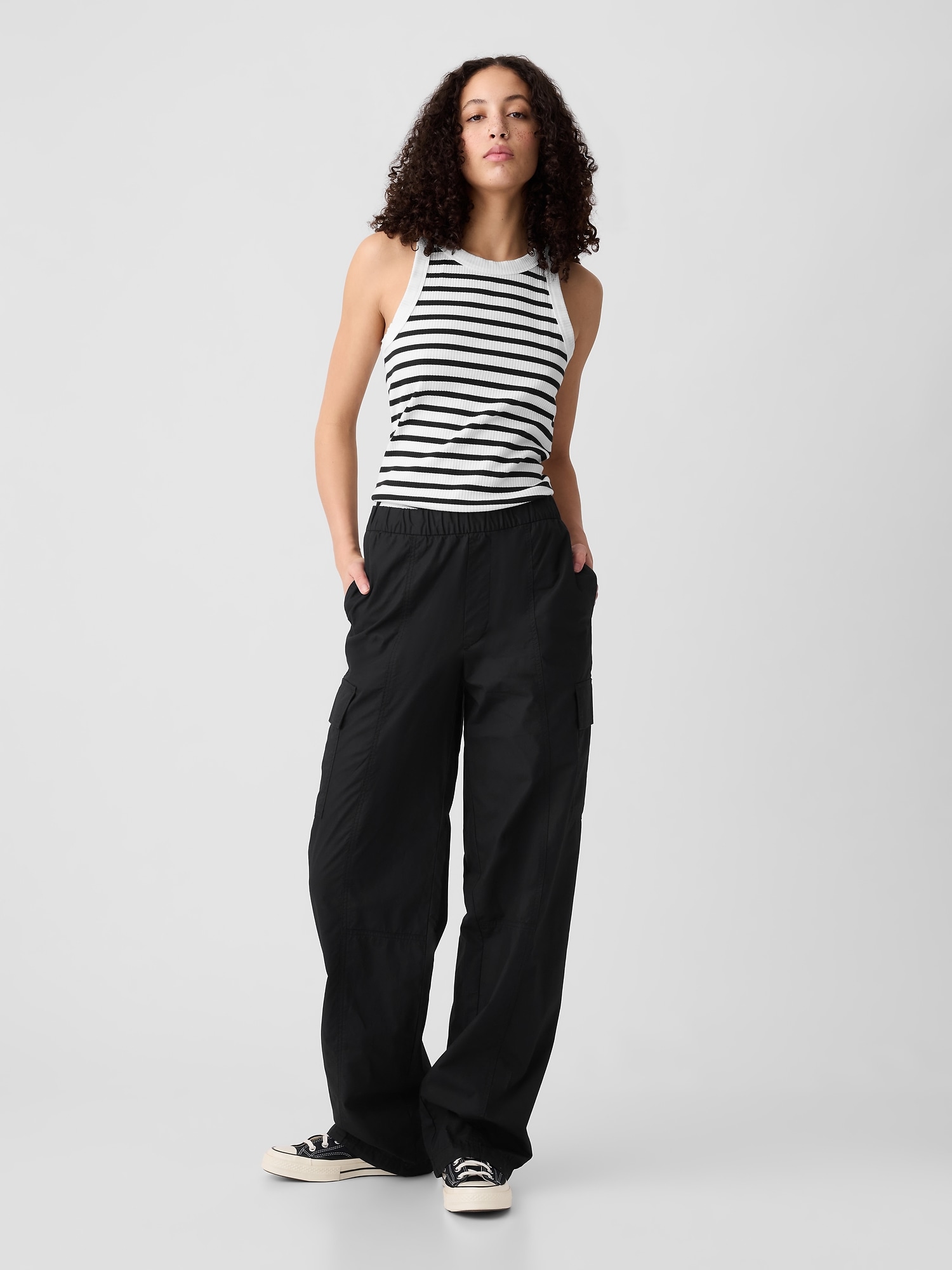 Parachute Cargo Pull-On Pants