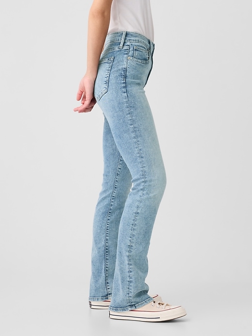 Image number 3 showing, Mid Rise Baby Boot Jeans