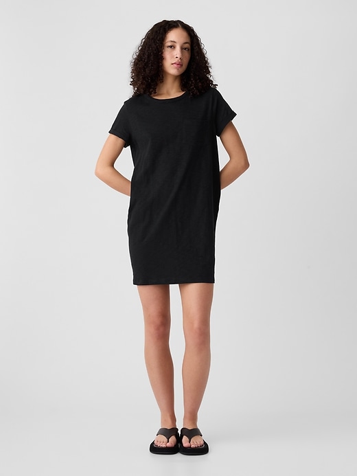 Image number 1 showing, Pocket T-Shirt Dress