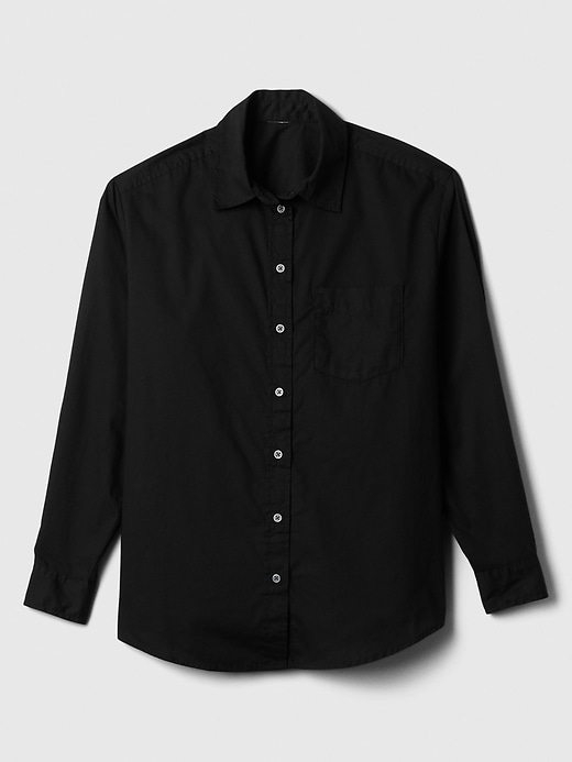 Image number 4 showing, Poplin Big Shirt