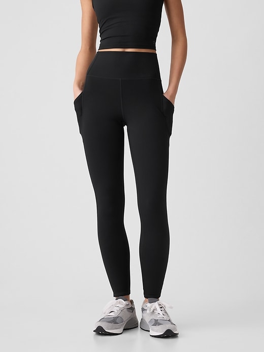 Image number 8 showing, GapFit Sky High Studio Full-Length Leggings