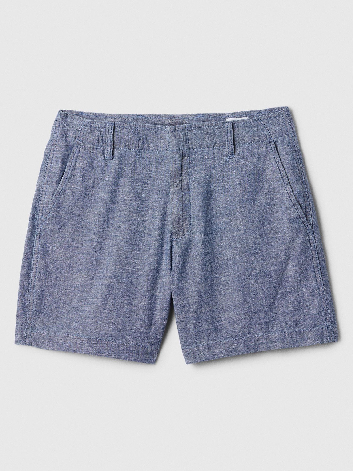 5 Mid Rise Downtown Khaki Shorts Gap Factory