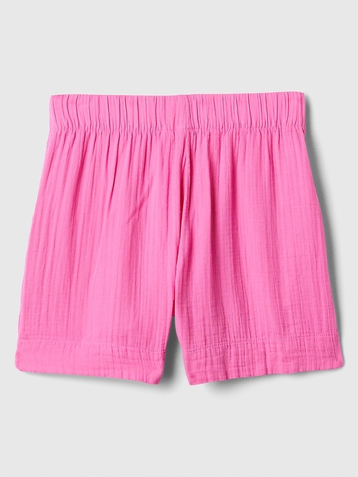 Image number 8 showing, 6" Mid Rise Gauze Pull-On Shorts
