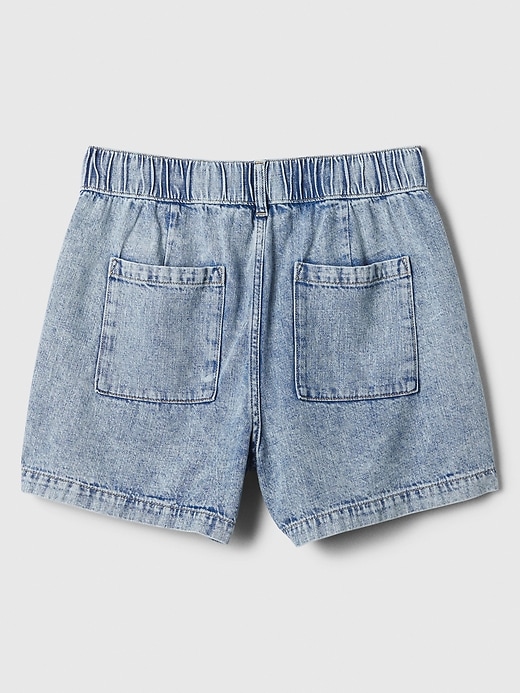 Image number 8 showing, 4" Mid Rise Easy Denim Utility Shorts