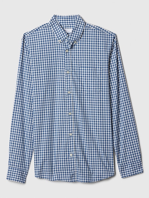 Image number 4 showing, Stretch Poplin Shirt in Slim Fit