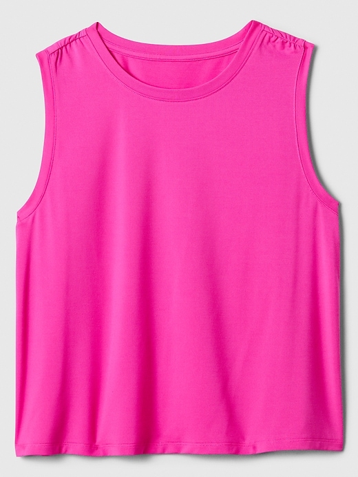 Image number 5 showing, GapFit Brushed Jersey Muscle Tank Top
