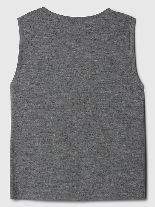 Image number 6 showing, GapFit Brushed Jersey Muscle Tank Top