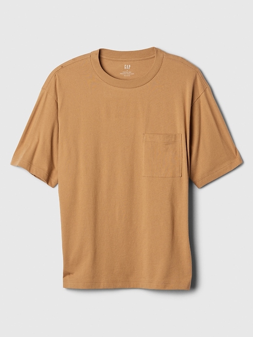 Image number 4 showing, Everyday Soft Oversized Pocket T-Shirt