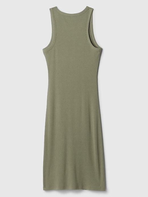 Image number 6 showing, Ribbed Midi Tank Dress