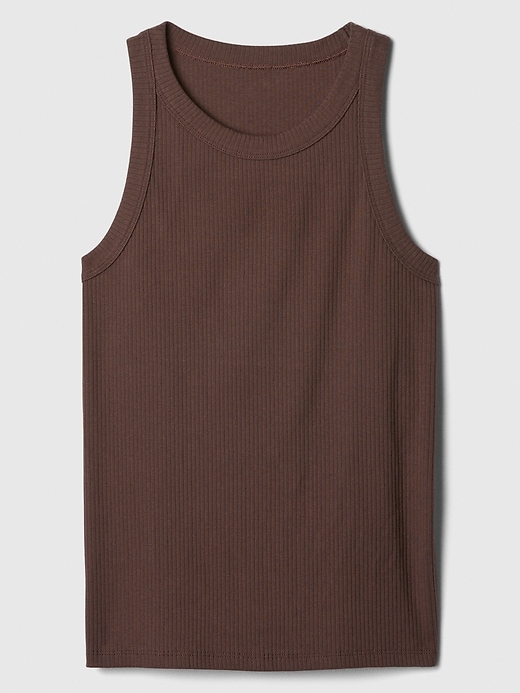 Image number 8 showing, Ribbed High Neck Tank