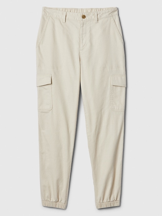 Image number 7 showing, Girlfriend Khaki Cargo Joggers