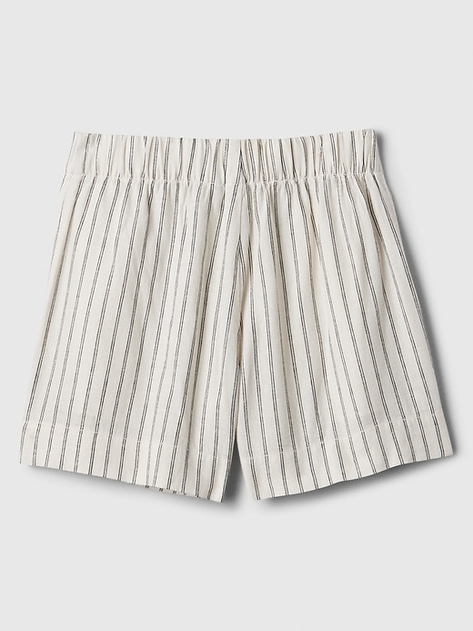 Image number 8 showing, 6" Mid Rise Linen-Blend Pull-On Shorts