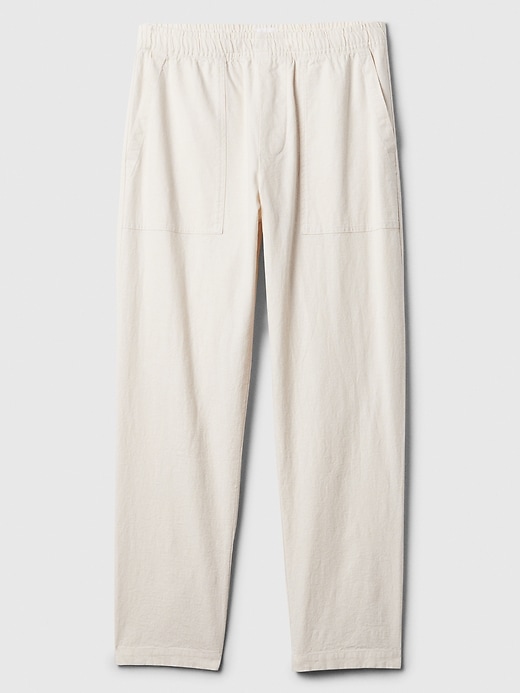 Image number 6 showing, Easy Linen-Blend Utility Pants