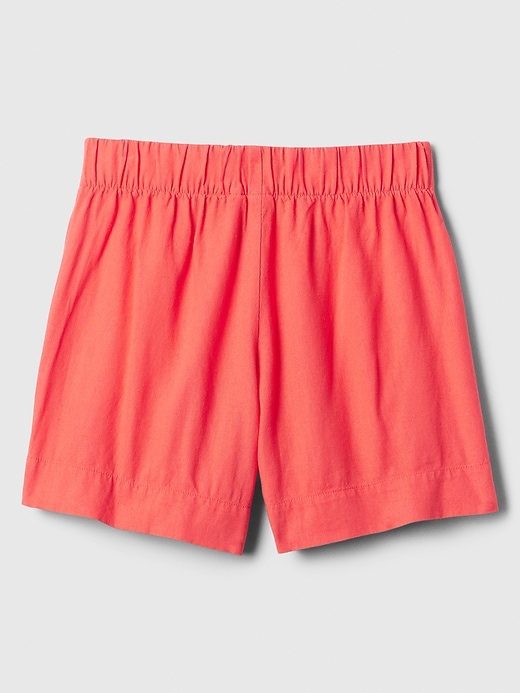 Image number 8 showing, 6&quot; High Rise Linen-Blend Pull-On Shorts