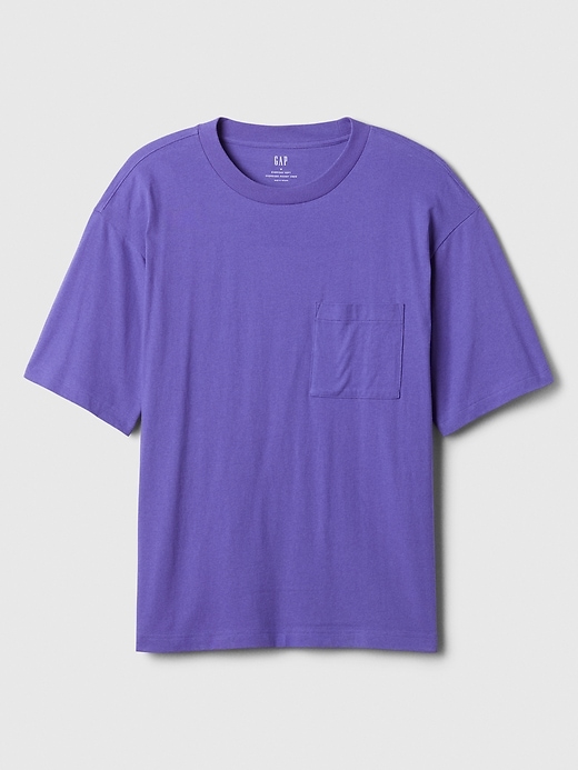 Image number 4 showing, Everyday Soft Oversized Pocket T-Shirt