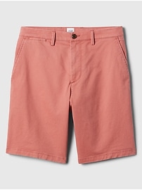 9" Essential Khaki Shorts