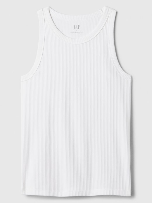 Image number 4 showing, Ribbed High Neck Tank