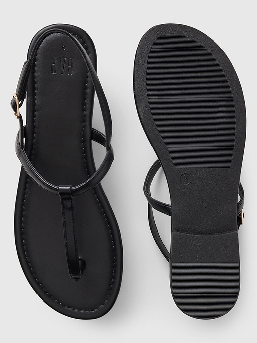 Image number 7 showing, T-Strap Sandals