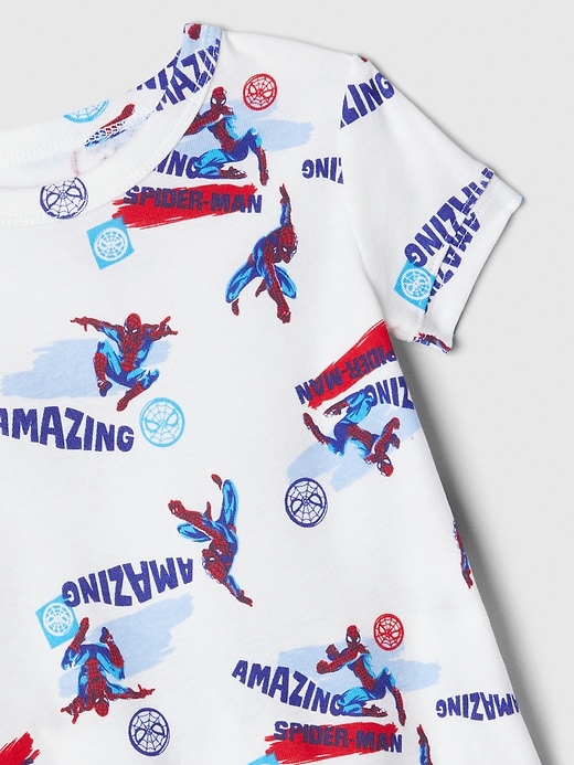 Image number 3 showing, babyGap &#124 Marvel Spider-Man 100% Organic Cotton PJ Set