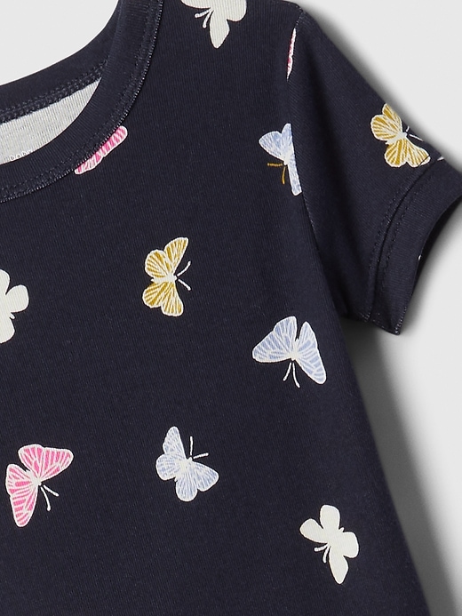 Image number 3 showing, babyGap 100% Organic Cotton Butterfly PJ Set