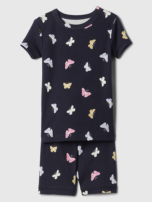 Image number 1 showing, babyGap 100% Organic Cotton Butterfly PJ Set