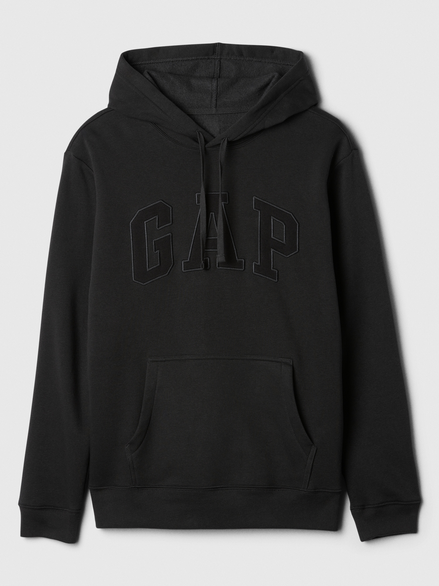 Wownatos: Sudadera Gap Logo Pullover Sweatshirt Negra 100