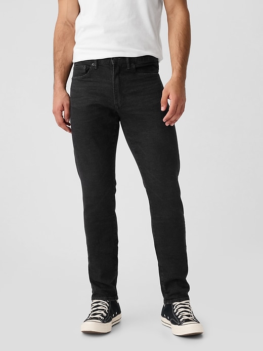 Gap Factory Men's Slim Taper Gapflex Jeans (Washed Black)