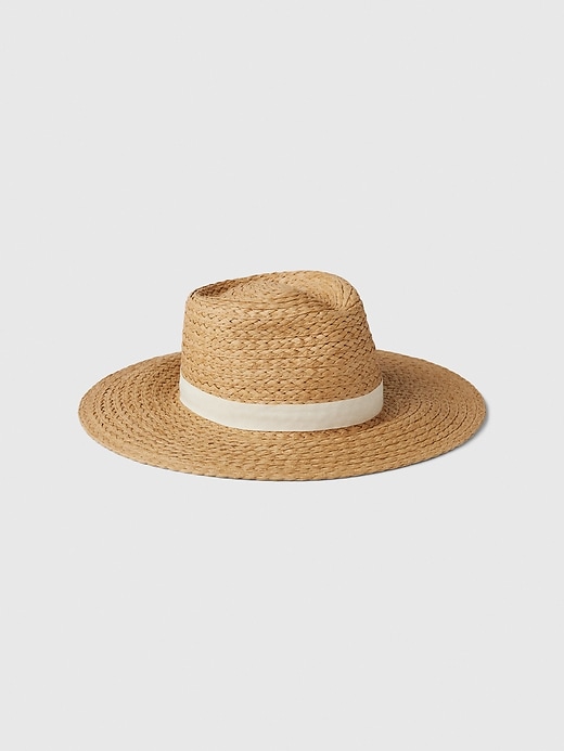 View large product image 1 of 1. Straw Sun Hat