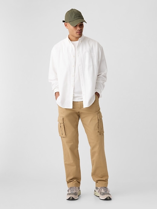 Image number 1 showing, GapFlex Essential Straight Cargo Pants