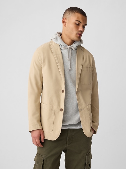 Image number 1 showing, Twill Blazer