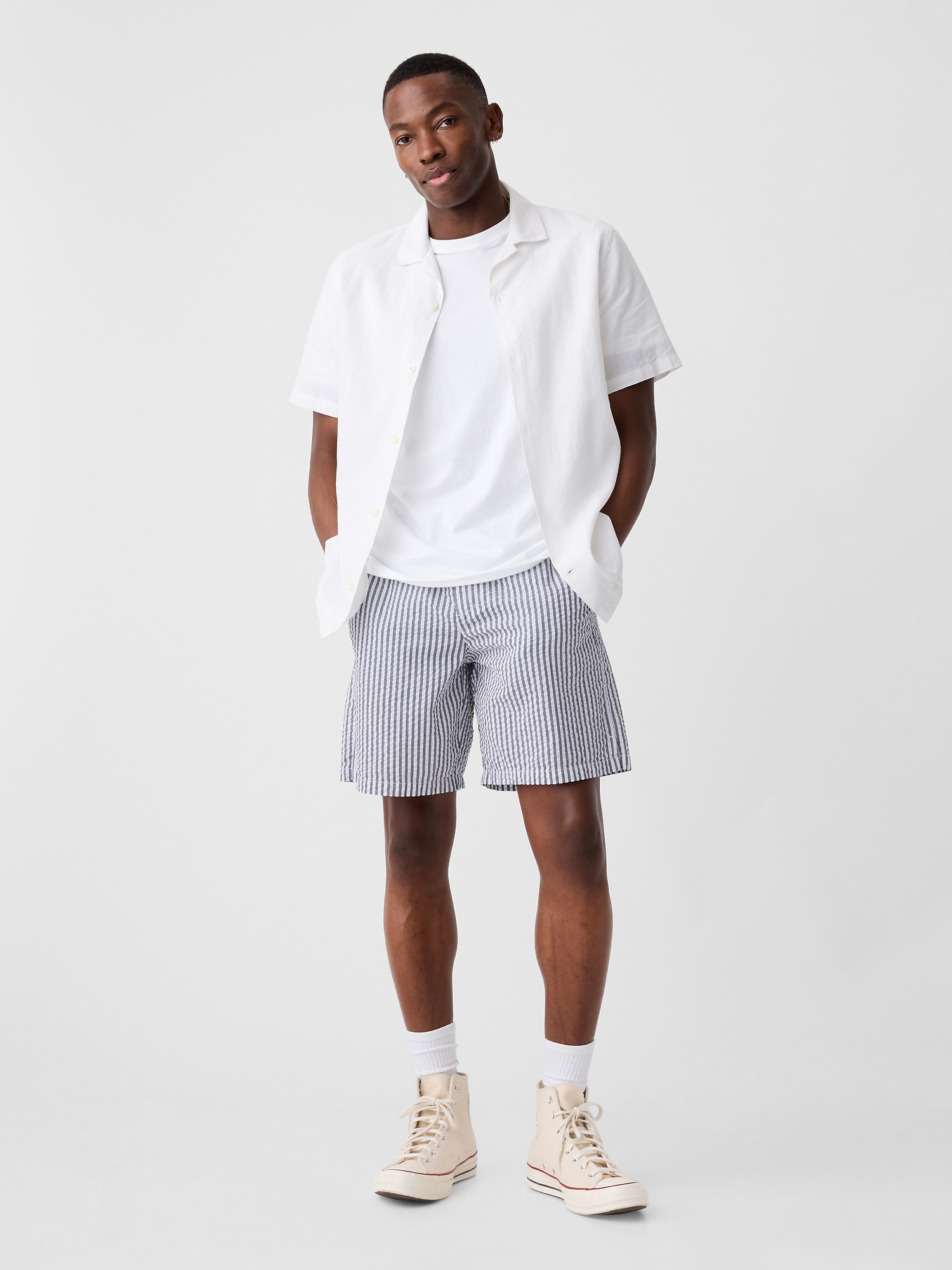 8 Easy Seersucker Shorts