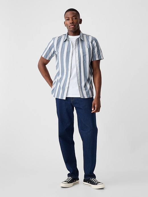 Image number 9 showing, Stretch Poplin Shirt in Standard Fit