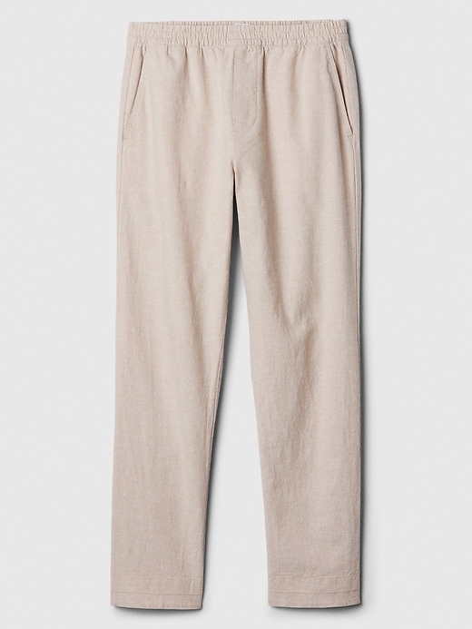 Image number 3 showing, Easy Linen-Blend Pants