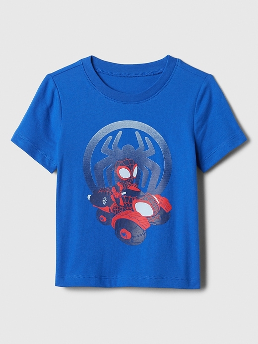 Image number 1 showing, babyGap &#124 Marvel Spider-Man Graphic T-Shirt