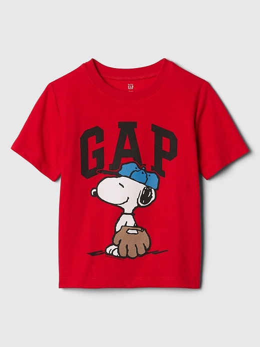 Image number 1 showing, babyGap &#124 Peanuts Logo T-Shirt
